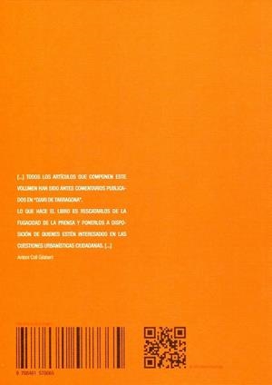 En los márgenes de la crítica. Urbanisme i arquitectura qüestions que afecten Reus i el camp de Tarragona | 9788461578665 | Zaguirre Fernández, Juan Manuel | Llibres.cat | Llibreria online en català | La Impossible Llibreters Barcelona