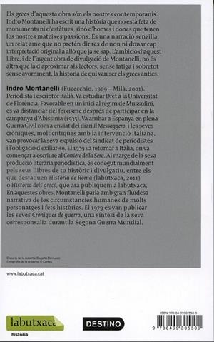 Història dels grecs | 9788499305509 | Montanelli, Indro | Llibres.cat | Llibreria online en català | La Impossible Llibreters Barcelona