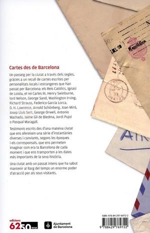 Cartes des de Barcelona | 9788429769722 | Diversos | Llibres.cat | Llibreria online en català | La Impossible Llibreters Barcelona