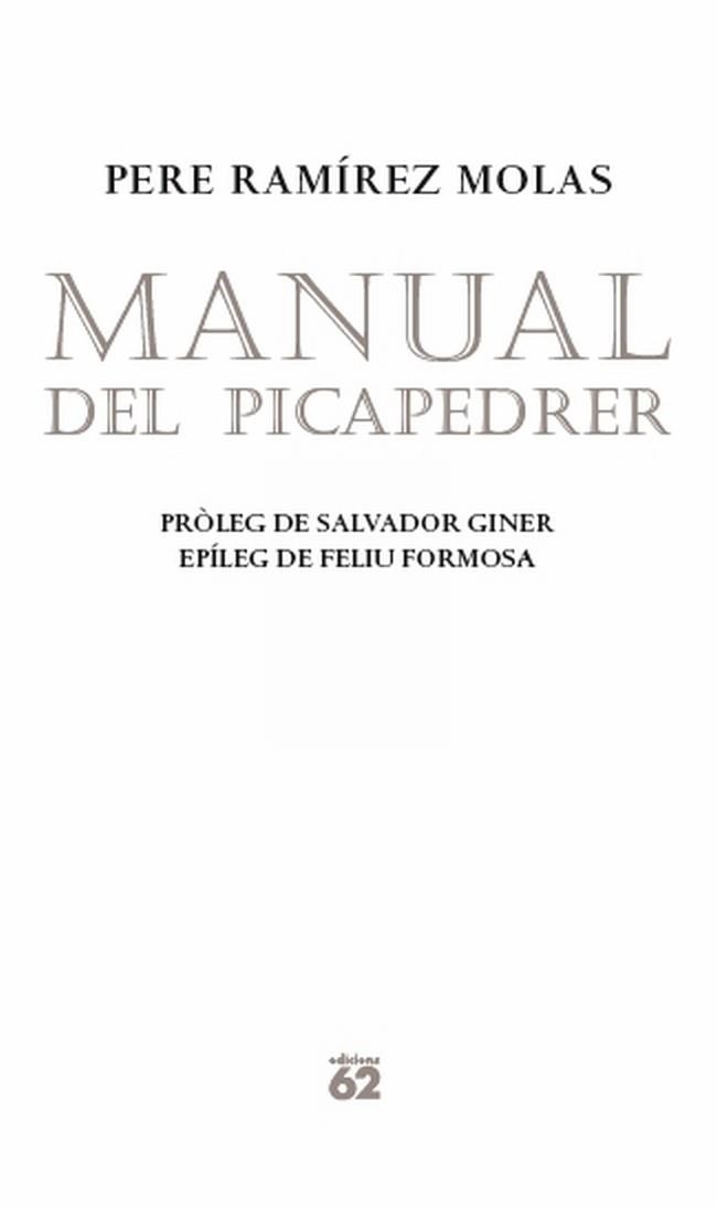 Manual del picapedrer | 9788429768732 | Ramírez, Pedro | Llibres.cat | Llibreria online en català | La Impossible Llibreters Barcelona