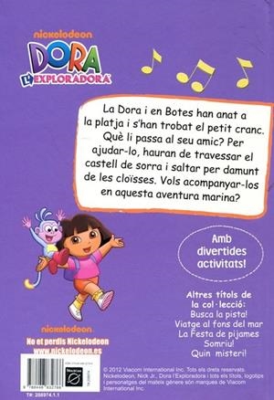 Dora i el petit cranc | 9788448832766 | Nickelodeon, | Llibres.cat | Llibreria online en català | La Impossible Llibreters Barcelona