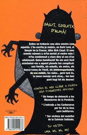 Dark Lord. Dies d'institut | 9788420411033 | Lloyd, Dirk | Llibres.cat | Llibreria online en català | La Impossible Llibreters Barcelona