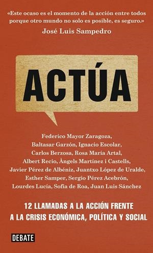 Actua | 9788499921754 | Artal, Rosa Maria | Llibres.cat | Llibreria online en català | La Impossible Llibreters Barcelona
