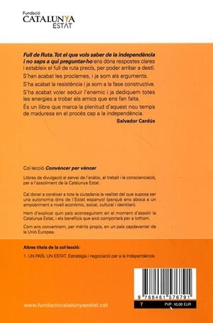 Full de ruta. Tot el que vols saber de la independència i no tens a qui preguntar | 9788461576791 | Gabancho, Patricia | Llibres.cat | Llibreria online en català | La Impossible Llibreters Barcelona
