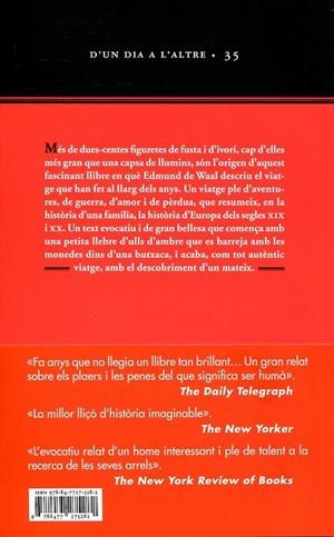 La llebre amb ulls d'ambre. Una herència oculta | 9788477275282 | De Waal, Edmund | Llibres.cat | Llibreria online en català | La Impossible Llibreters Barcelona
