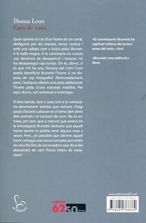 Carn de canó | 9788429768862 | Leon, Donna | Llibres.cat | Llibreria online en català | La Impossible Llibreters Barcelona