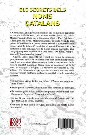Els secrets dels noms catalans | 9788493925192 | Albaigès, Josep M. | Llibres.cat | Llibreria online en català | La Impossible Llibreters Barcelona