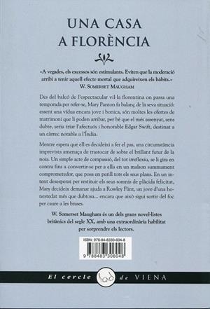 Una Casa a Florència | 9788483306048 | Maugham, Somerset | Llibres.cat | Llibreria online en català | La Impossible Llibreters Barcelona