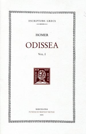 Odissea (doble text) Vol I | 9788498591422 | Homer | Llibres.cat | Llibreria online en català | La Impossible Llibreters Barcelona