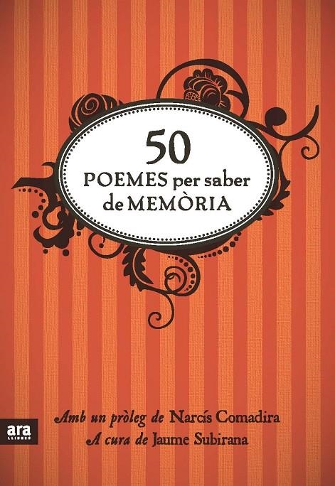 50 poemes per saber de memòria | 9788492907861 | Subirana i Ortín, Jaume | Llibres.cat | Llibreria online en català | La Impossible Llibreters Barcelona