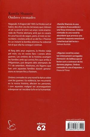 Ombres cremades | 9788429767490 | Shamsie, Kamila | Llibres.cat | Llibreria online en català | La Impossible Llibreters Barcelona