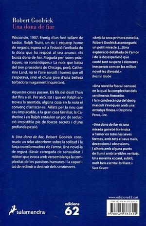 Una dona de fiar | 9788429767612 | Goolrick, Robert | Llibres.cat | Llibreria online en català | La Impossible Llibreters Barcelona