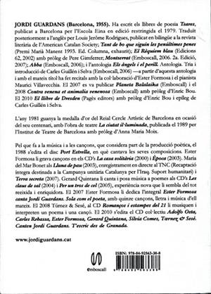 Trenta-tres cançons i tres poemes | 9788492563388 | Guardans, Jordi | Llibres.cat | Llibreria online en català | La Impossible Llibreters Barcelona