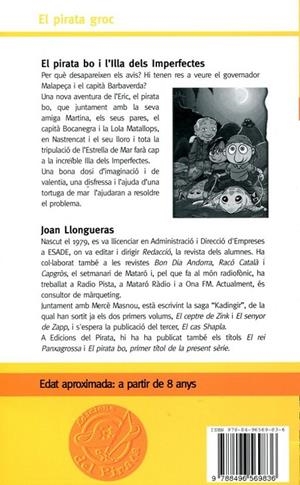 El pirata bo i l'Illa dels Imperfectes | 9788496569836 | Boluda Llongueras, Joan | Llibres.cat | Llibreria online en català | La Impossible Llibreters Barcelona