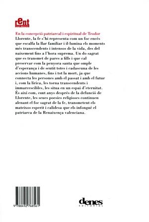 Lo foc sagrat de la fe. Antologia de poesia religiosa | 9788492768561 | Llorente, Teodor | Llibres.cat | Llibreria online en català | La Impossible Llibreters Barcelona