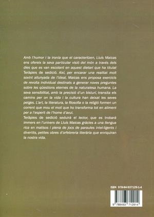 TERÀPIES DE SEDICIÓ | 9788493712914 | MAICAS, LLUÍS | Llibres.cat | Llibreria online en català | La Impossible Llibreters Barcelona