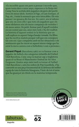 Viatge d'anada i tornada | 9788499303291 | Piqué Bernabeu, Gerard | Llibres.cat | Llibreria online en català | La Impossible Llibreters Barcelona