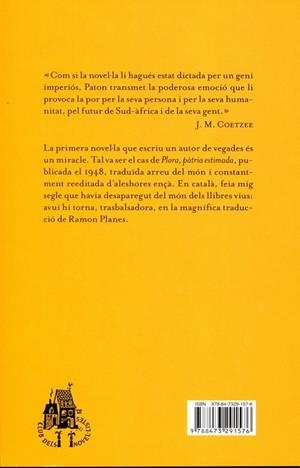 Plora, pàtria estimada | 9788473291576 | Paton, Alan | Llibres.cat | Llibreria online en català | La Impossible Llibreters Barcelona