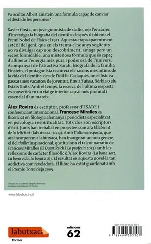 L'última resposta | 9788499303307 | Rovira, Álex/Miralles, Francesc | Llibres.cat | Llibreria online en català | La Impossible Llibreters Barcelona