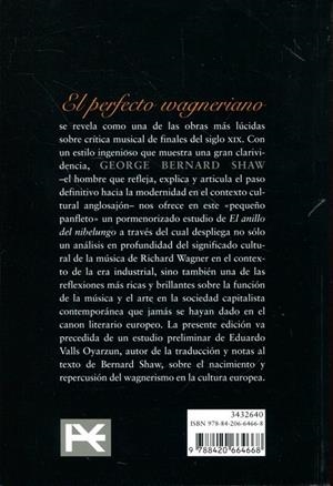 El perfecto wagneriano | 9788420664668 | Bernard Shaw, George | Llibres.cat | Llibreria online en català | La Impossible Llibreters Barcelona