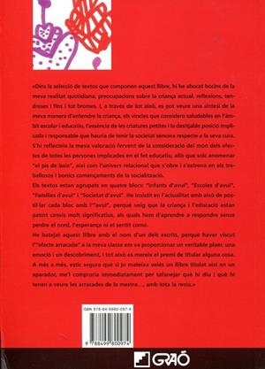 Les arracades de la mestra. O com pensa una mestra en els infants, les escoles, les famílies i la societat d'avui | 9788499800974 | Díez Navarro, Mari Carmen | Llibres.cat | Llibreria online en català | La Impossible Llibreters Barcelona