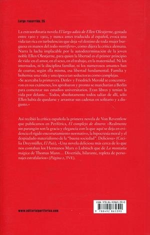 El largo adiós de Ellen Olestjerne | 9788492865390 | Reventlow, Franziska von | Llibres.cat | Llibreria online en català | La Impossible Llibreters Barcelona
