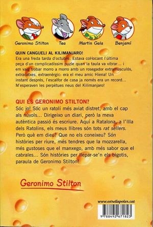Geronimo Stilton Quin cangueli al Kilimanjaro! | 9788492671823 | Stilton, Geronimo | Llibres.cat | Llibreria online en català | La Impossible Llibreters Barcelona