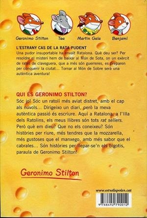 Geronimo stilton L' estrany cas de la rata pudent | 9788492790012 | Stilton, Geronimo | Llibres.cat | Llibreria online en català | La Impossible Llibreters Barcelona
