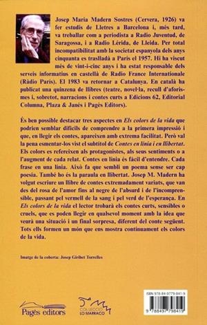 Els colors de la vida | 9788497798419 | Madern i Sostres, Josep M. | Llibres.cat | Llibreria online en català | La Impossible Llibreters Barcelona