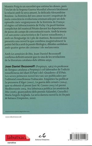 Les amnèsies de Déu | 9788499301198 | Bezcnoff, Joan Daniel | Llibres.cat | Llibreria online en català | La Impossible Llibreters Barcelona