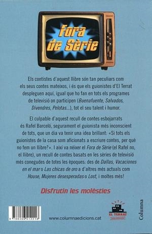 Fora de sèrie. 20 contes humorístics sobre les sèries de TV més famoses. | 9788466412216 | El Terrat produccions. | Llibres.cat | Llibreria online en català | La Impossible Llibreters Barcelona