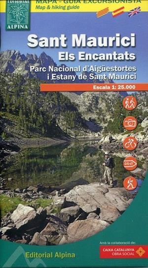 Mapa Sant Maurici els Encantats escala 1:25.000 | 9788480903752 | Varis | Llibres.cat | Llibreria online en català | La Impossible Llibreters Barcelona