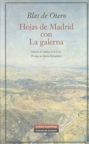Hojas de Madrid con la galerna | 9788481098570 | DE OTERO, BLAS | Llibres.cat | Llibreria online en català | La Impossible Llibreters Barcelona