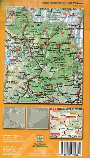 Parc natural de l' Alt Pirineu (Mapa-guia excursionista) | 9788480903684 | Diversos | Llibres.cat | Llibreria online en català | La Impossible Llibreters Barcelona