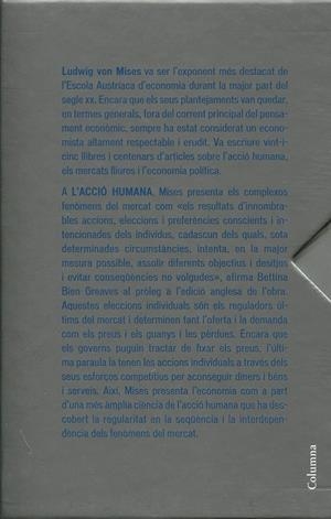 L'acció humana. Tractat d'economia | 9788466411813 | Von Mises, Ludwig | Llibres.cat | Llibreria online en català | La Impossible Llibreters Barcelona