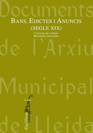 Bans, edictes i anuncis (segle XIX) | 9788497793728 | Diversos autors | Llibres.cat | Llibreria online en català | La Impossible Llibreters Barcelona
