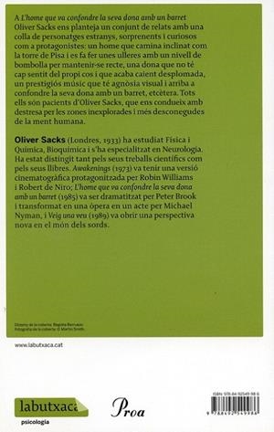 L'home que va confondre la seva dona amb un barret | 9788492549986 | Sacks, Oliver | Llibres.cat | Llibreria online en català | La Impossible Llibreters Barcelona