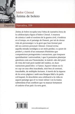 Ànima de bolero | 9788497874496 | Cònsul Giribet, Isidor | Llibres.cat | Llibreria online en català | La Impossible Llibreters Barcelona