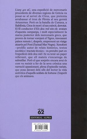 Els deu mil (Anàbasi) | 9788429763454 | Xenofant | Llibres.cat | Llibreria online en català | La Impossible Llibreters Barcelona
