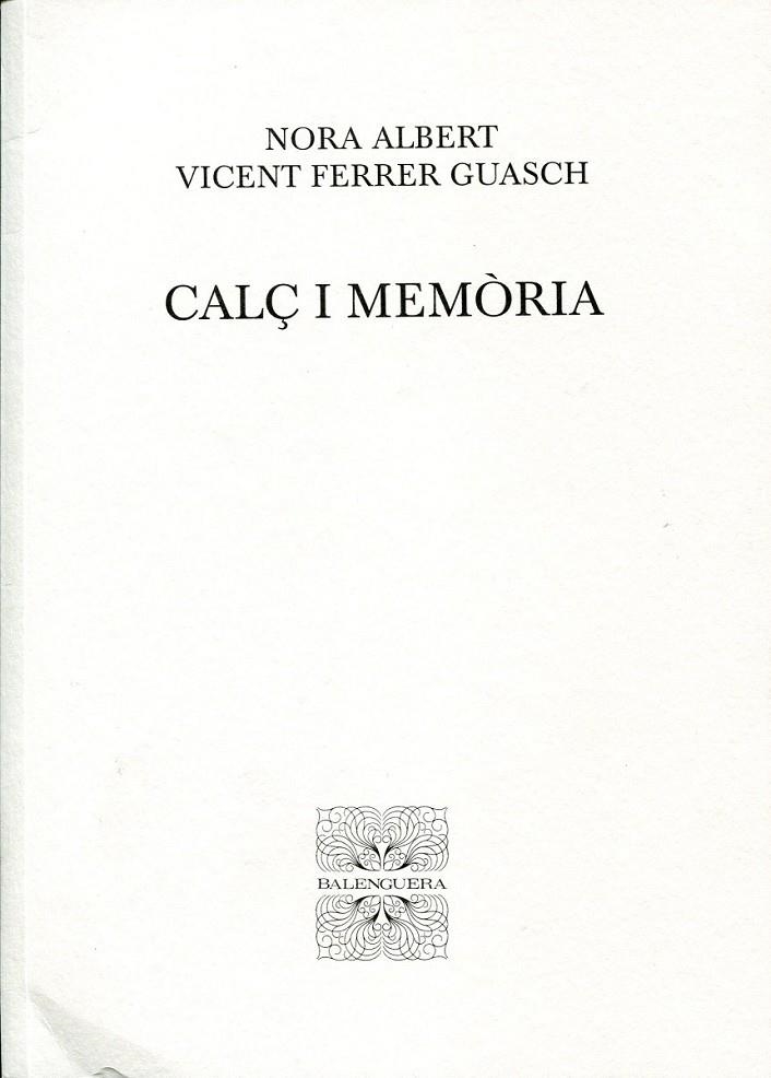Calç i memòria | 9788427309043 | Albert, Nora | Llibres.cat | Llibreria online en català | La Impossible Llibreters Barcelona