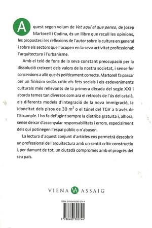 Vet aquí el que penso (volum II) | 9788483305744 | Martorell, Josep | Llibres.cat | Llibreria online en català | La Impossible Llibreters Barcelona