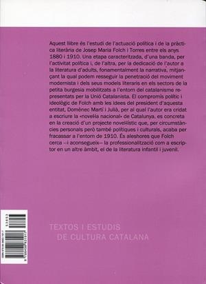 Josep Maria Folch i Torres (1880-1910). Compromís polític i nació literària  | 9788498831917 | Pérez Vallverdú, Eulàlia | Llibres.cat | Llibreria online en català | La Impossible Llibreters Barcelona
