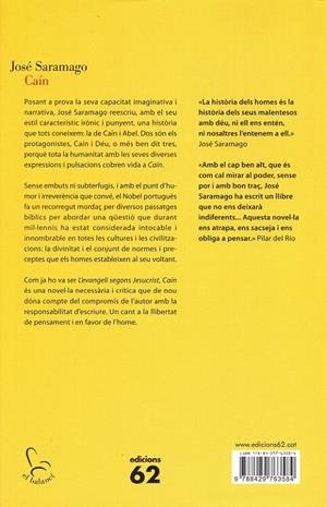 Caín | 9788429763584 | Saramago, José | Llibres.cat | Llibreria online en català | La Impossible Llibreters Barcelona
