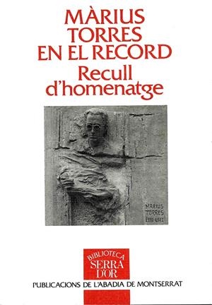 Màrius Torres en el record. Recull d'homenatge. | 9788478264872 | Diversos autors | Llibres.cat | Llibreria online en català | La Impossible Llibreters Barcelona
