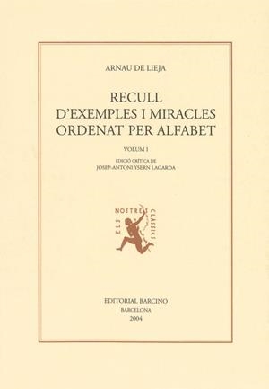 Recull d'exemples i miracles ordenat per alfabet | 9788472267084 | De Lieja, Arnau | Llibres.cat | Llibreria online en català | La Impossible Llibreters Barcelona