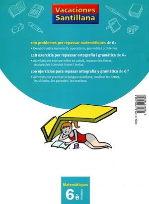 VACACIONES SANTILLANA 100 PROBLEMES PER REPASSAR MATEMATIQUES 6 PRIMARIA | 9788479182328 | Varios autores | Llibres.cat | Llibreria online en català | La Impossible Llibreters Barcelona