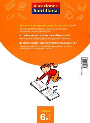 VACACIONES SANTILLANA 128 EXERCICIS PER REPASSAR ORTOGRAFIA I GRAMATICA LLENGUA | 9788479182267 | Varios autores | Llibres.cat | Llibreria online en català | La Impossible Llibreters Barcelona