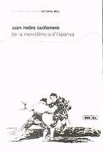 De la inexistència d'Espanya | 9788427311091 | Quiñonero, Juan Pedro | Llibres.cat | Llibreria online en català | La Impossible Llibreters Barcelona