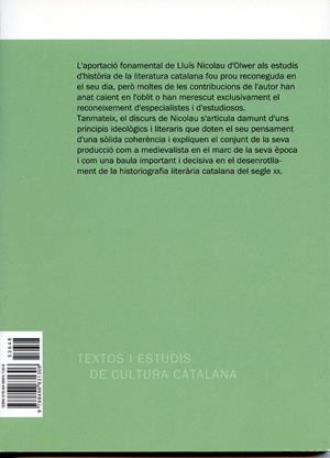 LLUIS NICOLAU D'OLWER, MEDIEVALISTA (1904-1938) | 9788498831306 | VILA I BAYERRI, MONTSERRAT | Llibres.cat | Llibreria online en català | La Impossible Llibreters Barcelona