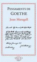Pensaments de Goethe | 9788475028033 | Maragall, Joan | Llibres.cat | Llibreria online en català | La Impossible Llibreters Barcelona